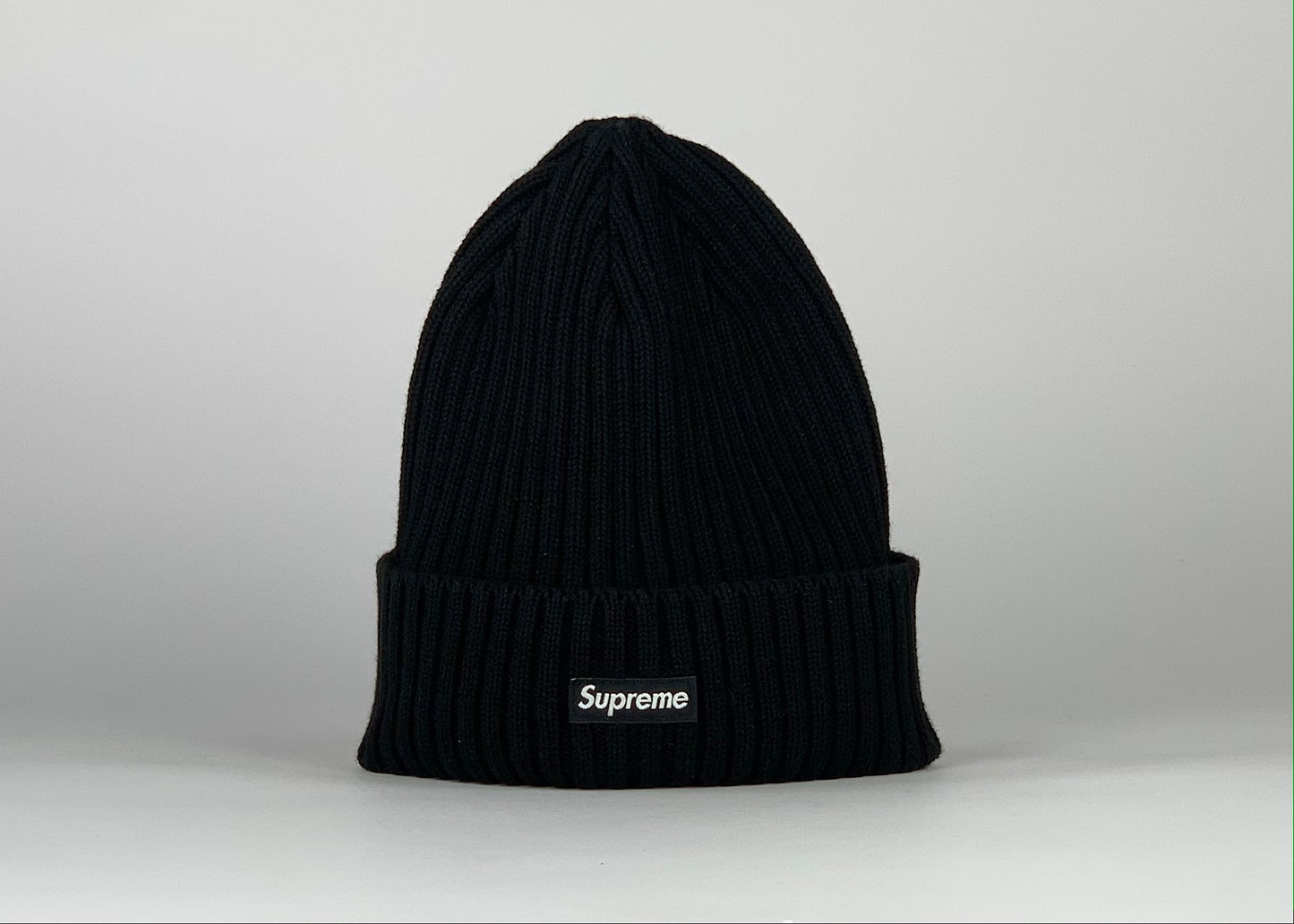 Supreme Overdyed Beanie Black