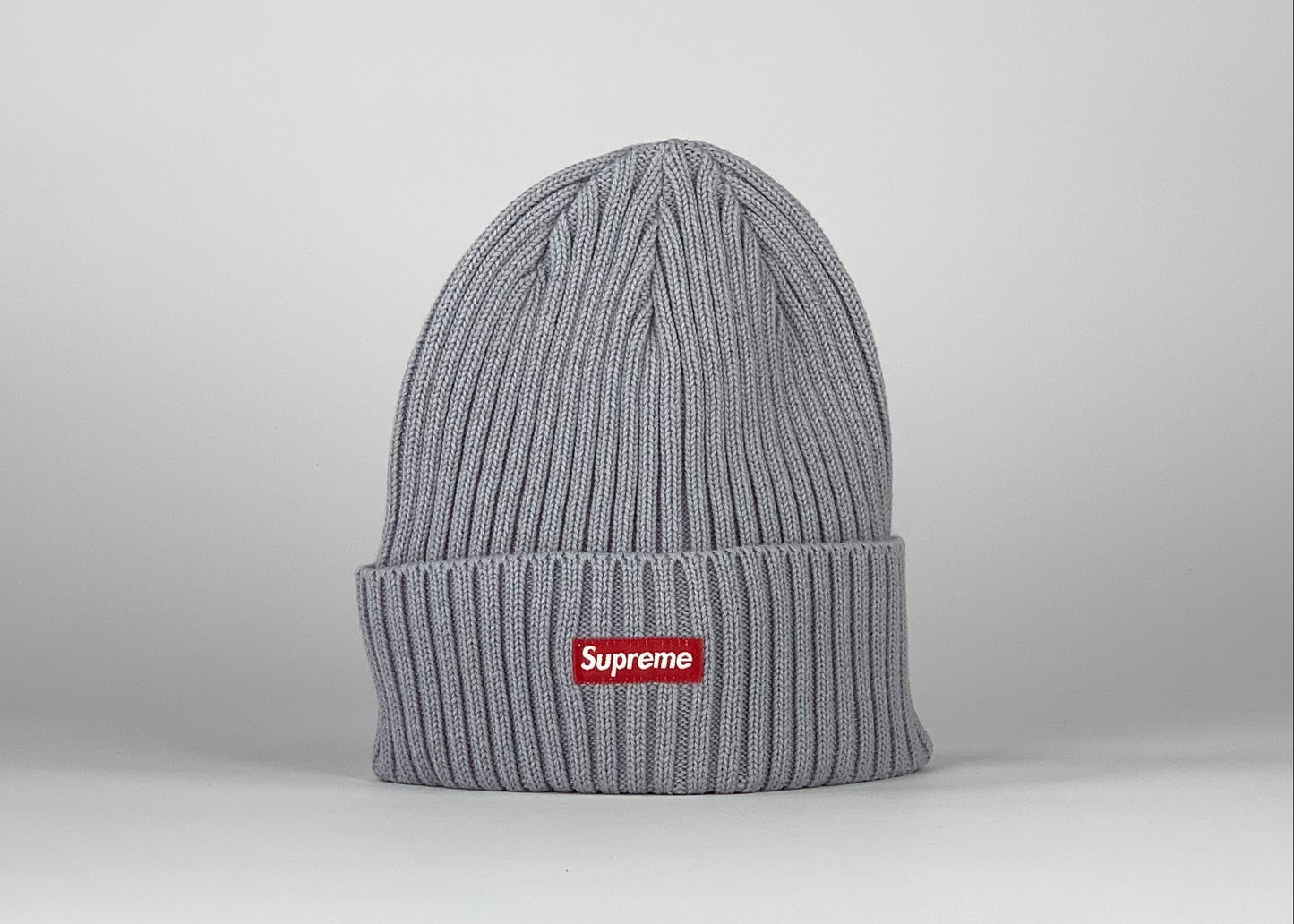 Supreme Overdyed Beanie Grey