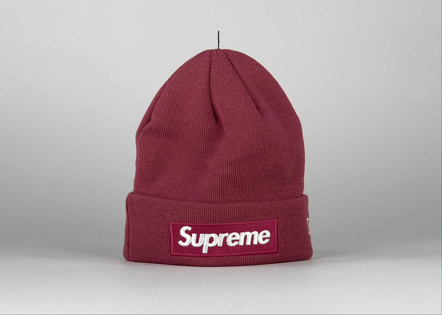 Supreme New Era Box Logo Beanie (FW21) Plum