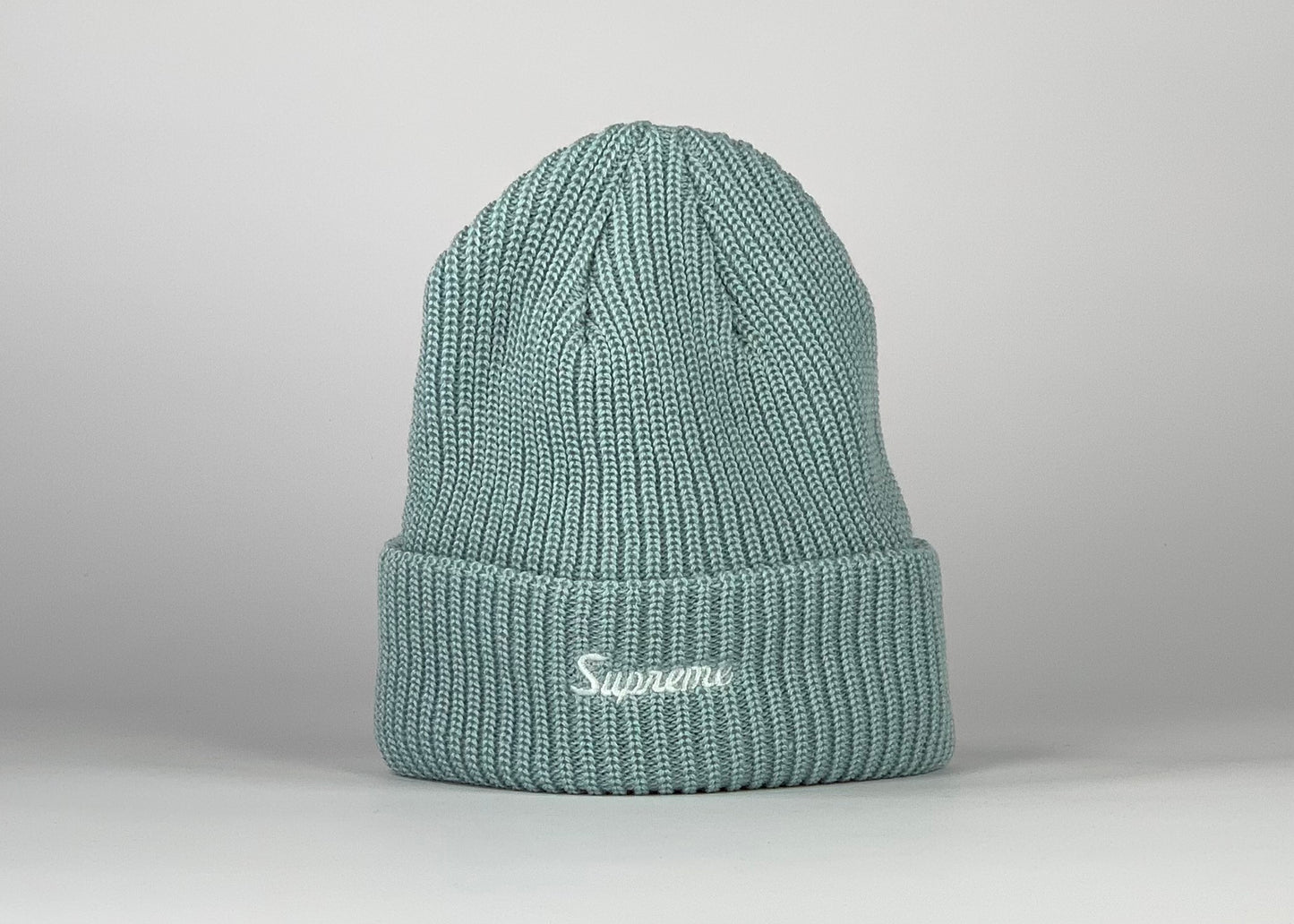 Supreme Loose Gauge Beanie (FW21) Light Blue