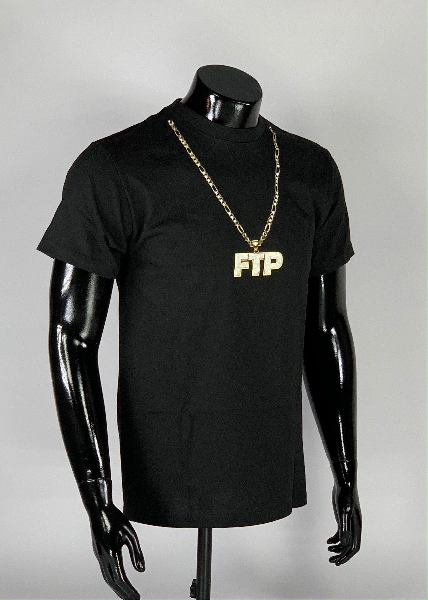 FTP Chain Tee Black