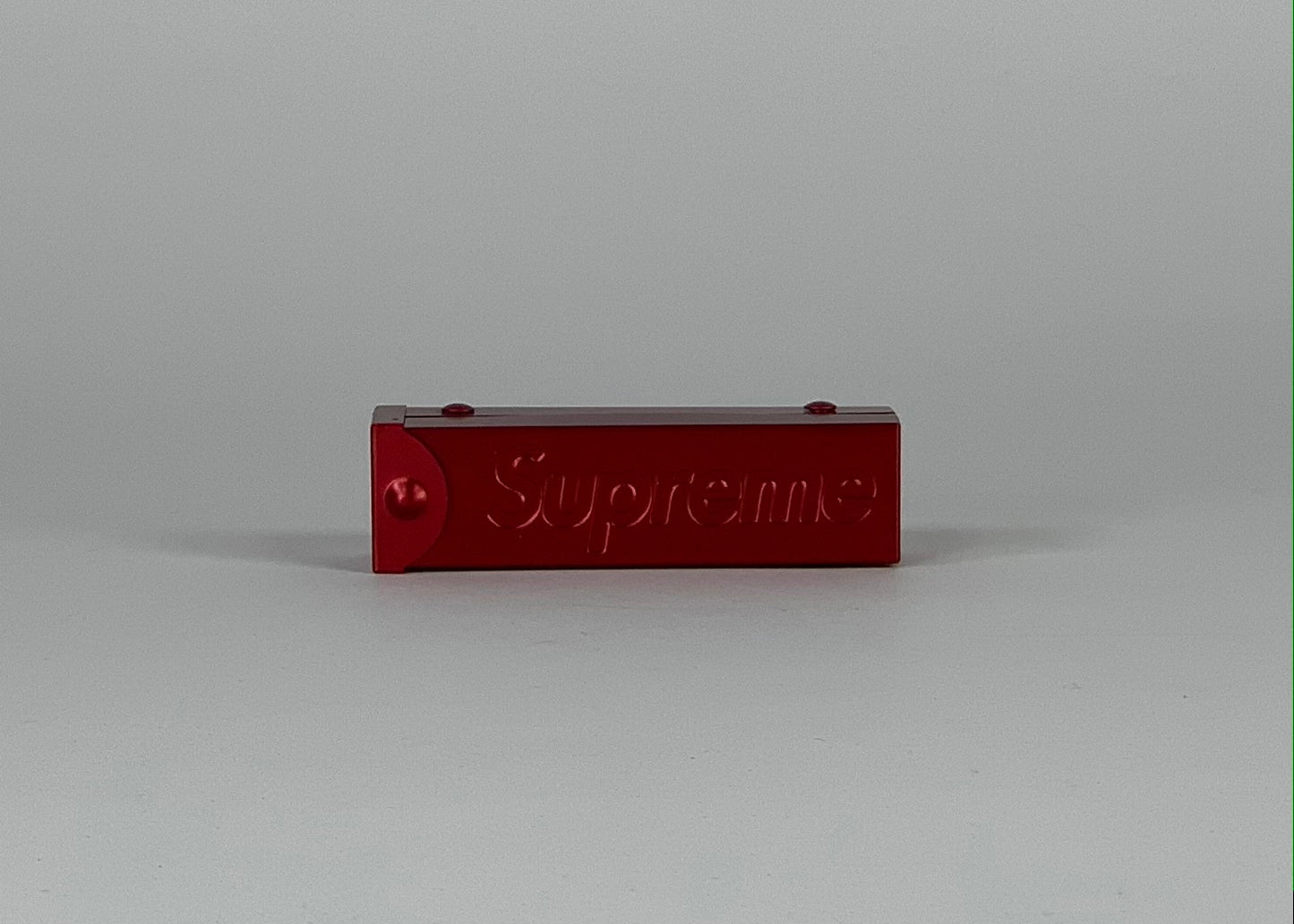 Supreme Aluminum Dice Set Red