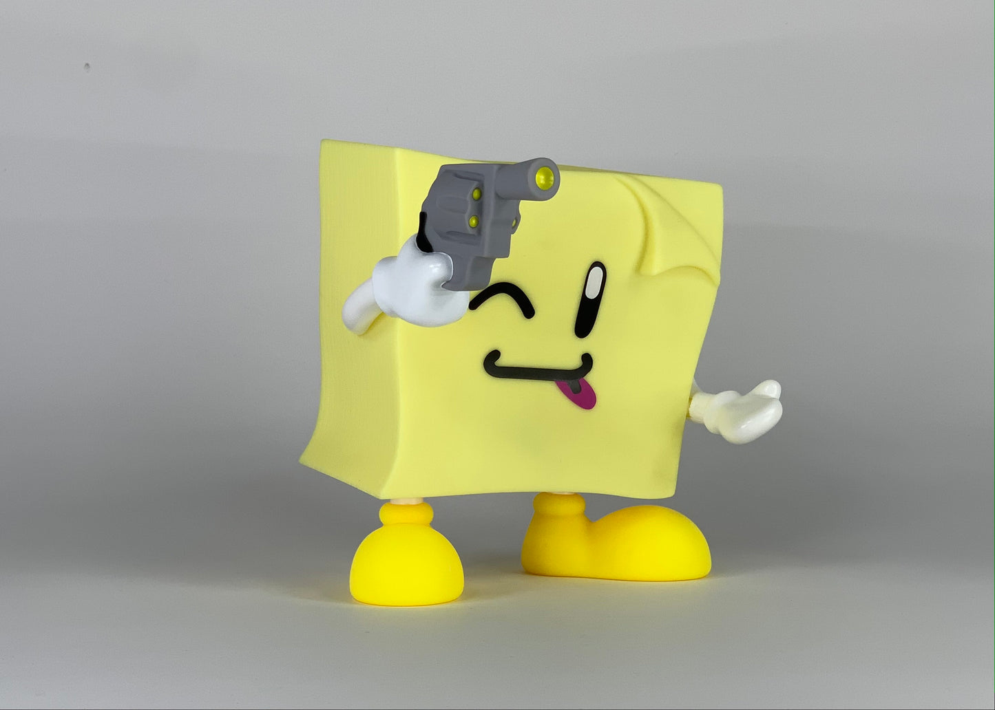 Supreme Sticky Note Molded Lamp Yellow