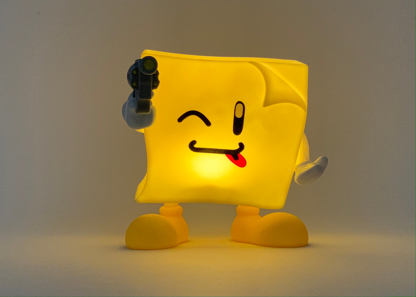 Supreme Sticky Note Molded Lamp Yellow