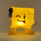Supreme Sticky Note Molded Lamp Yellow