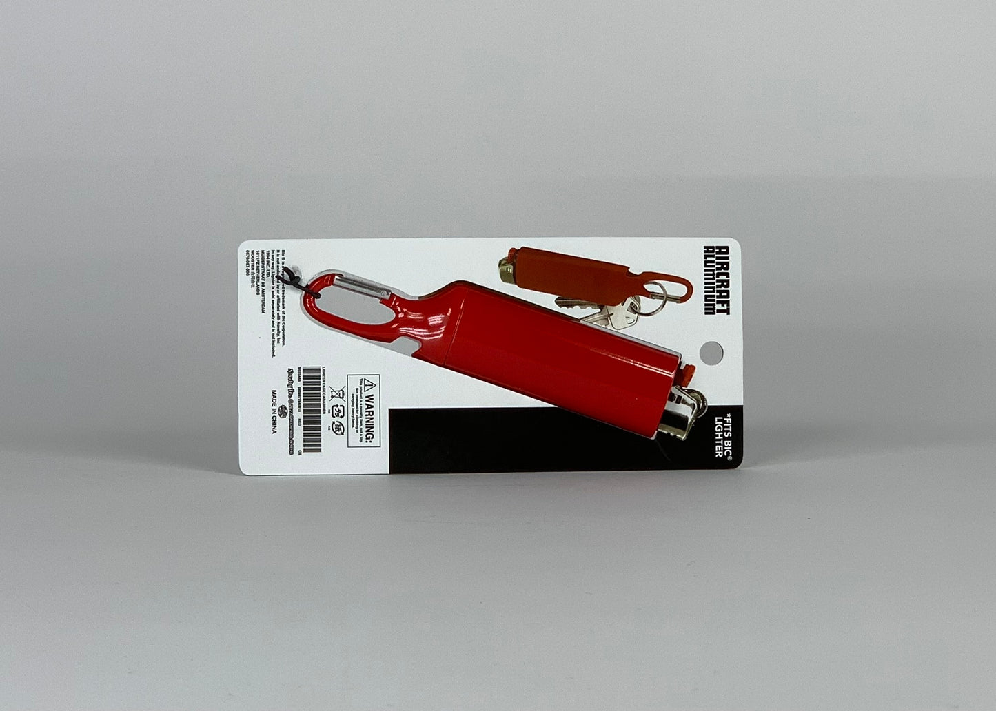 Supreme Lighter Case Carabiner Red