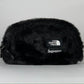 Supreme The North Face Faux Fur Waist Bag Black