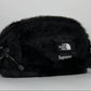 Supreme The North Face Faux Fur Waist Bag Black
