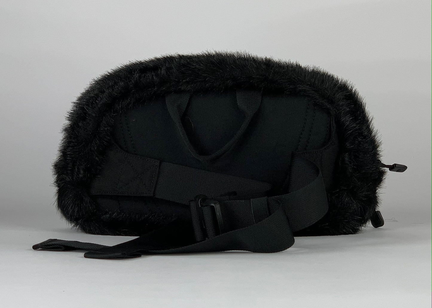 Supreme The North Face Faux Fur Waist Bag Black