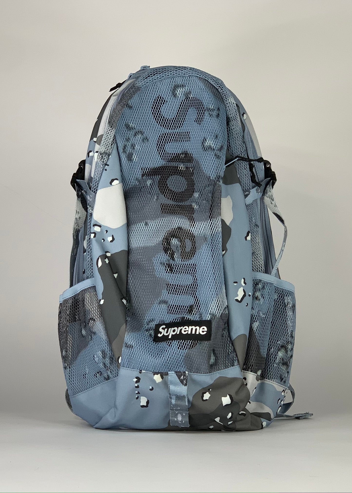 Supreme Backpack (SS20) Blue Chocolate Chip Camo