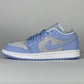 Jordan 1 Low Football Grey Aluminum (W)