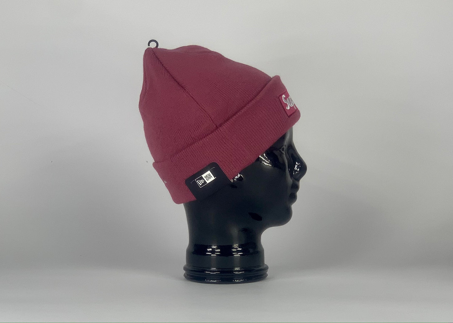 Supreme New Era Box Logo Beanie (FW21) Plum