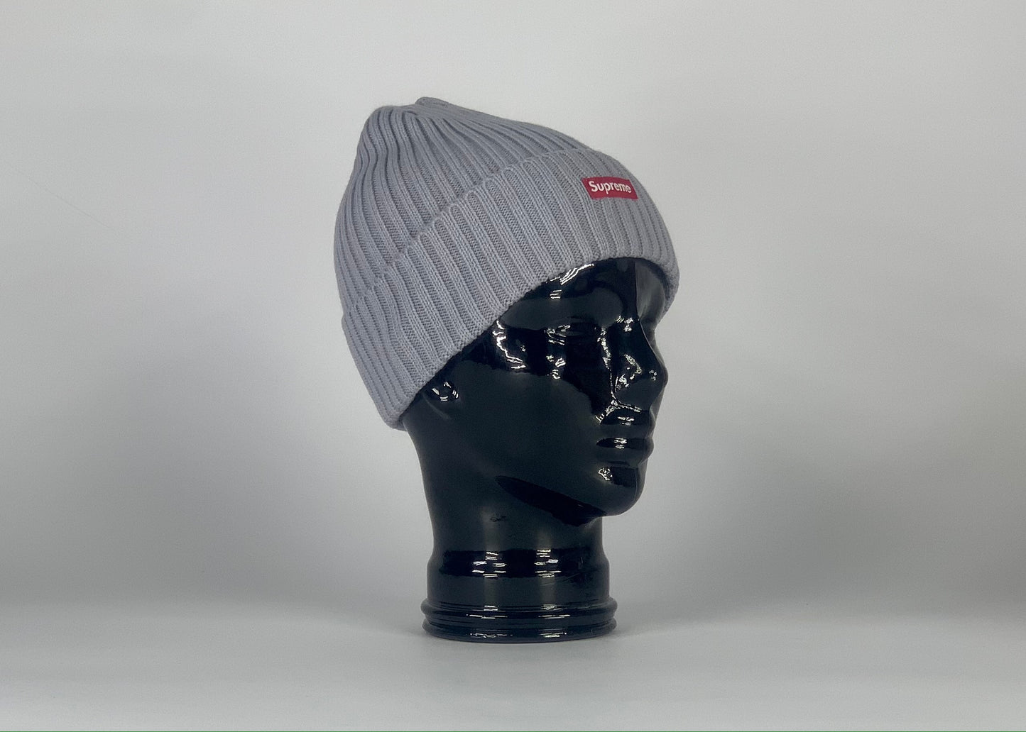 Supreme Overdyed Beanie Grey