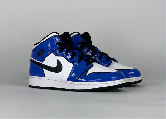 Jordan 1 Mid Signal Blue