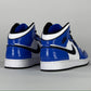 Jordan 1 Mid Signal Blue