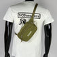 Supreme Fat Tip Jacquard Denim Waist Bag Olive