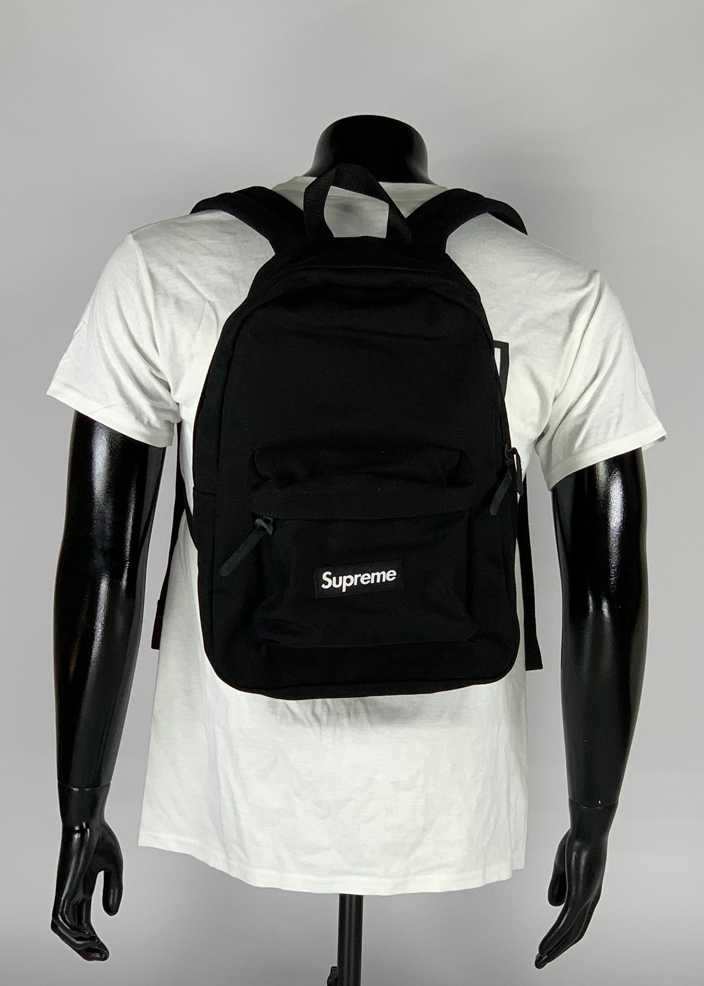 Supreme Canvas Backpack Black