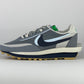 Nike LD Waffle Sacai Clot Kiss Of Death 2 Cool Grey
