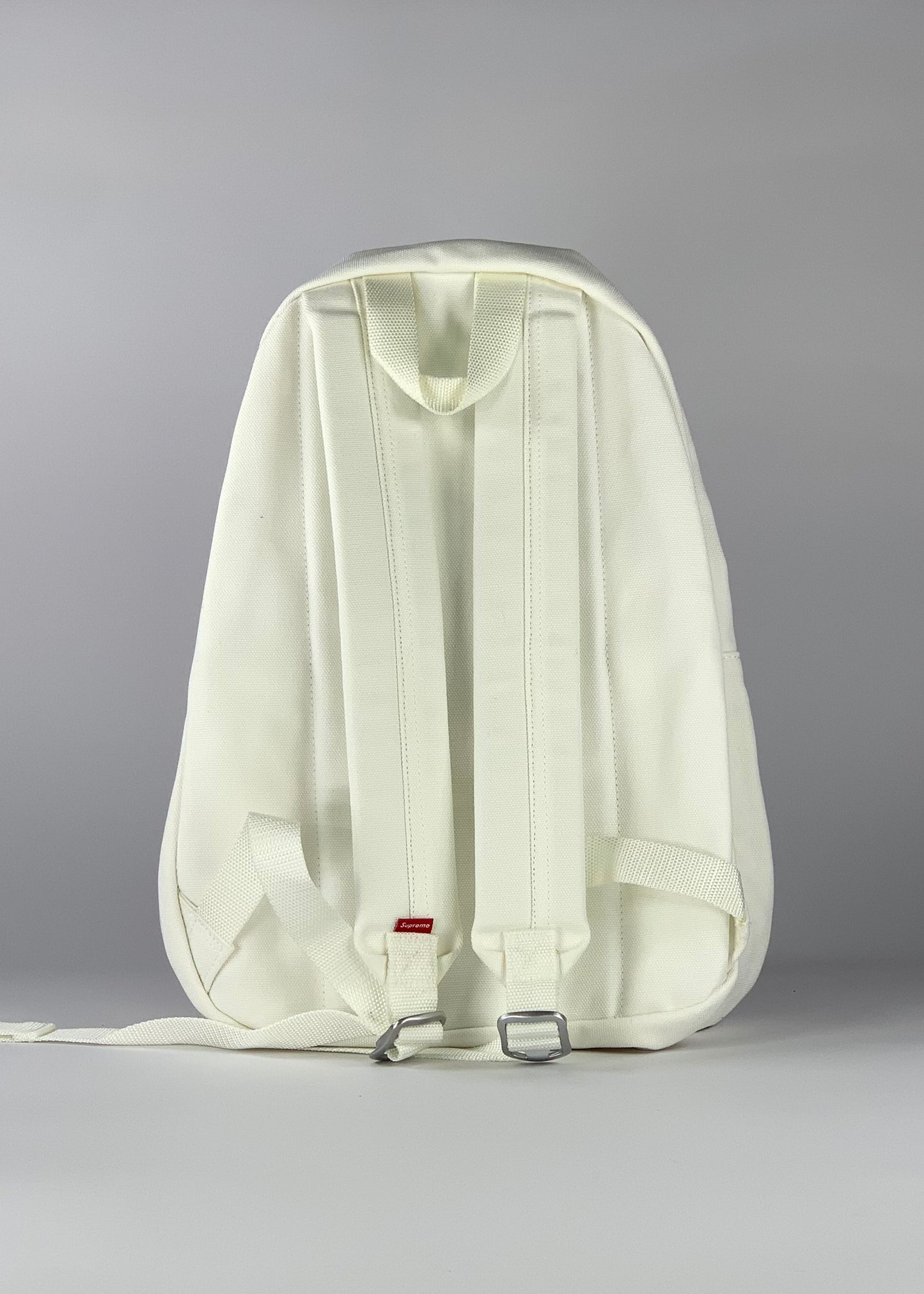 Supreme Canvas Backpack White