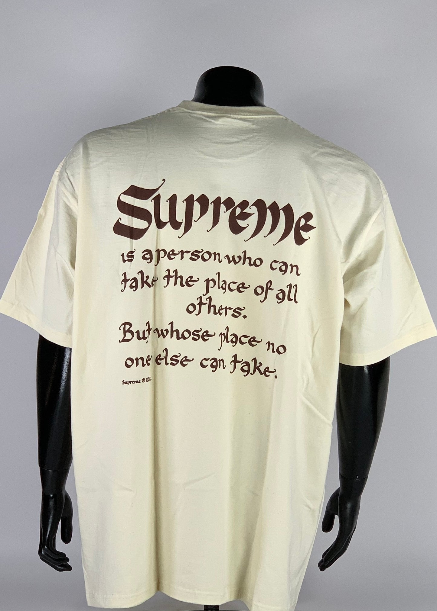 Supreme Person Tee Natural