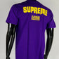 Supreme Still Talking Tee Purple