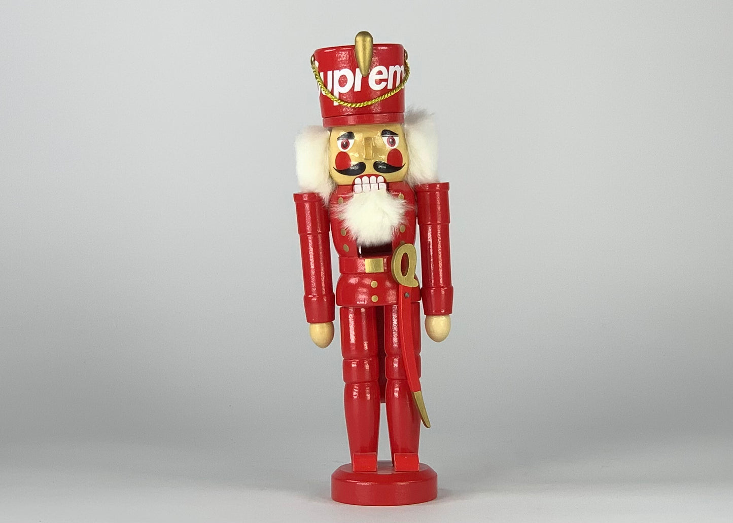 Supreme Wooden Nutcracker Red