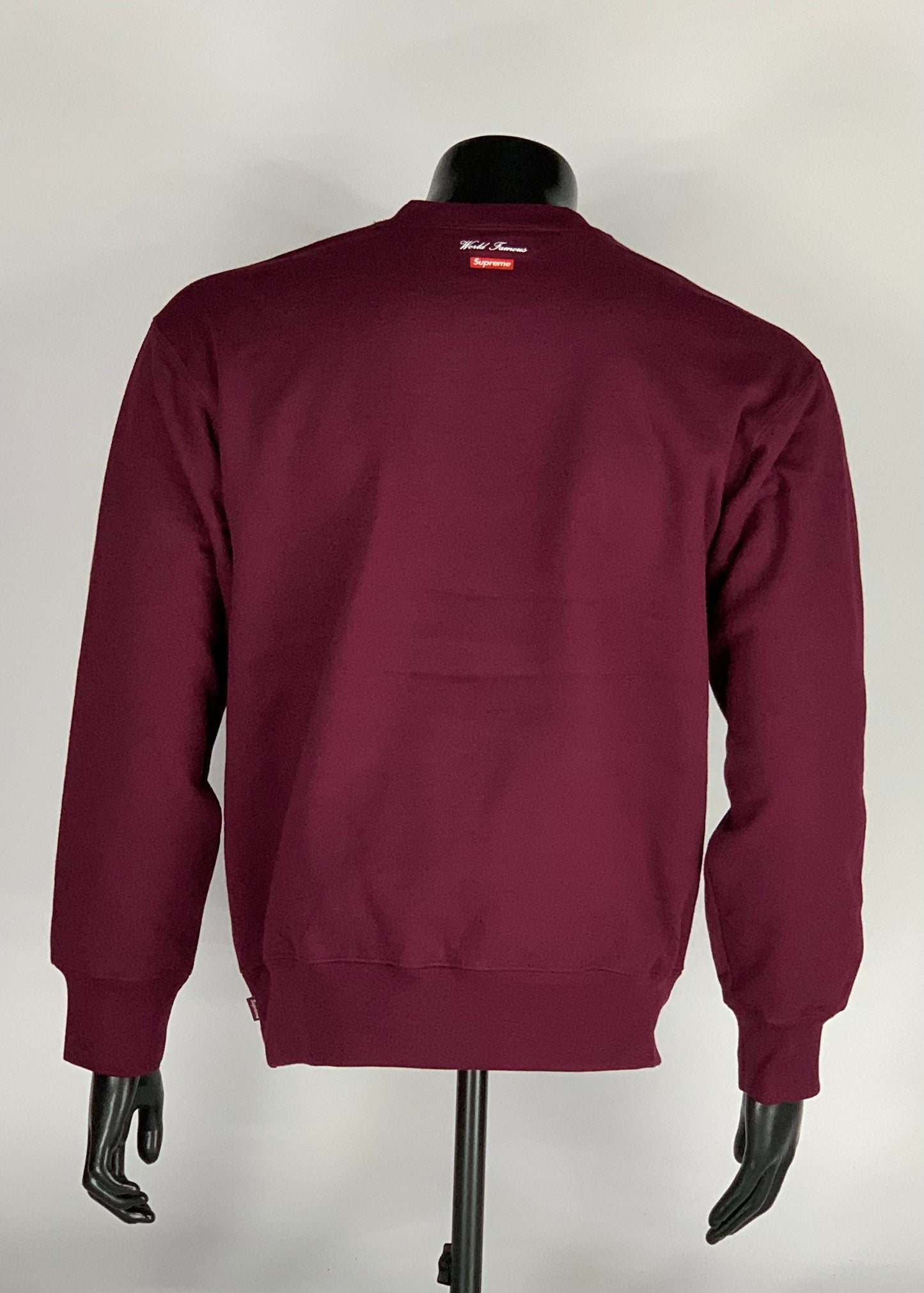 Supreme Aerial Crewneck Burgundy