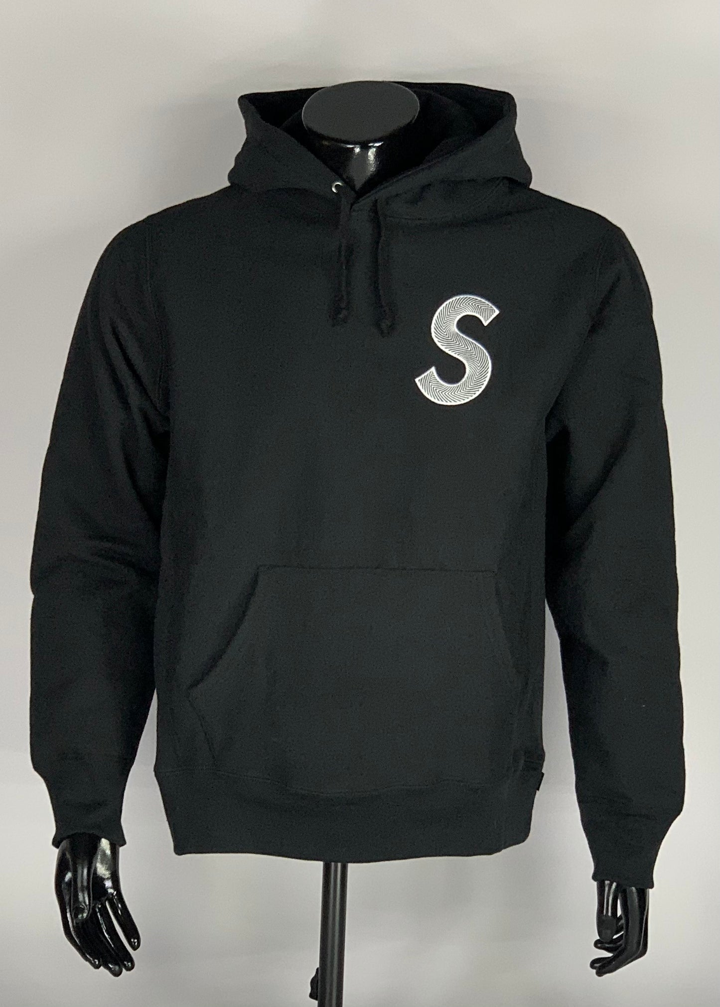 Supreme S Logo Hooded Sweatshirt (FW18) Black