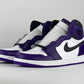 Jordan 1 Retro High Court Purple White
