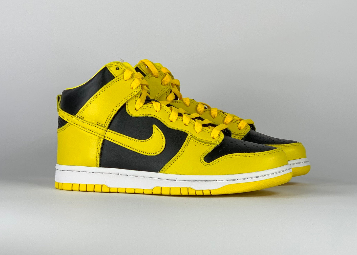 Nike Dunk High Black Varsity Maize