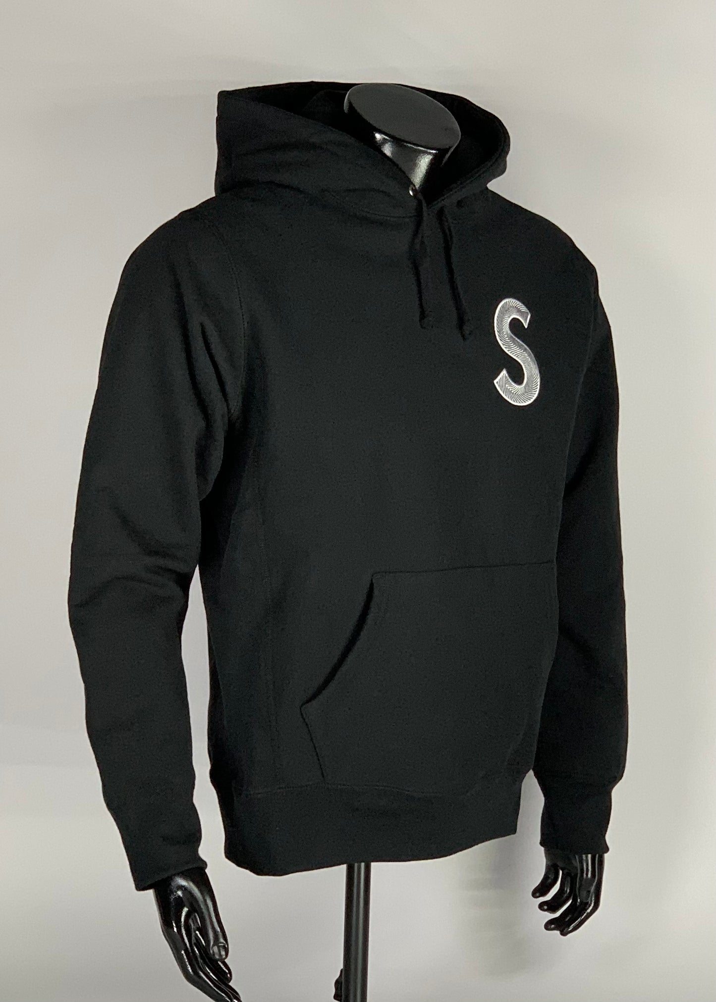 Supreme S Logo Hooded Sweatshirt (FW18) Black