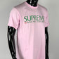 Supreme Nuova York Tee Light Pink