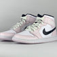 Jordan 1 Mid Barely Rose (W)