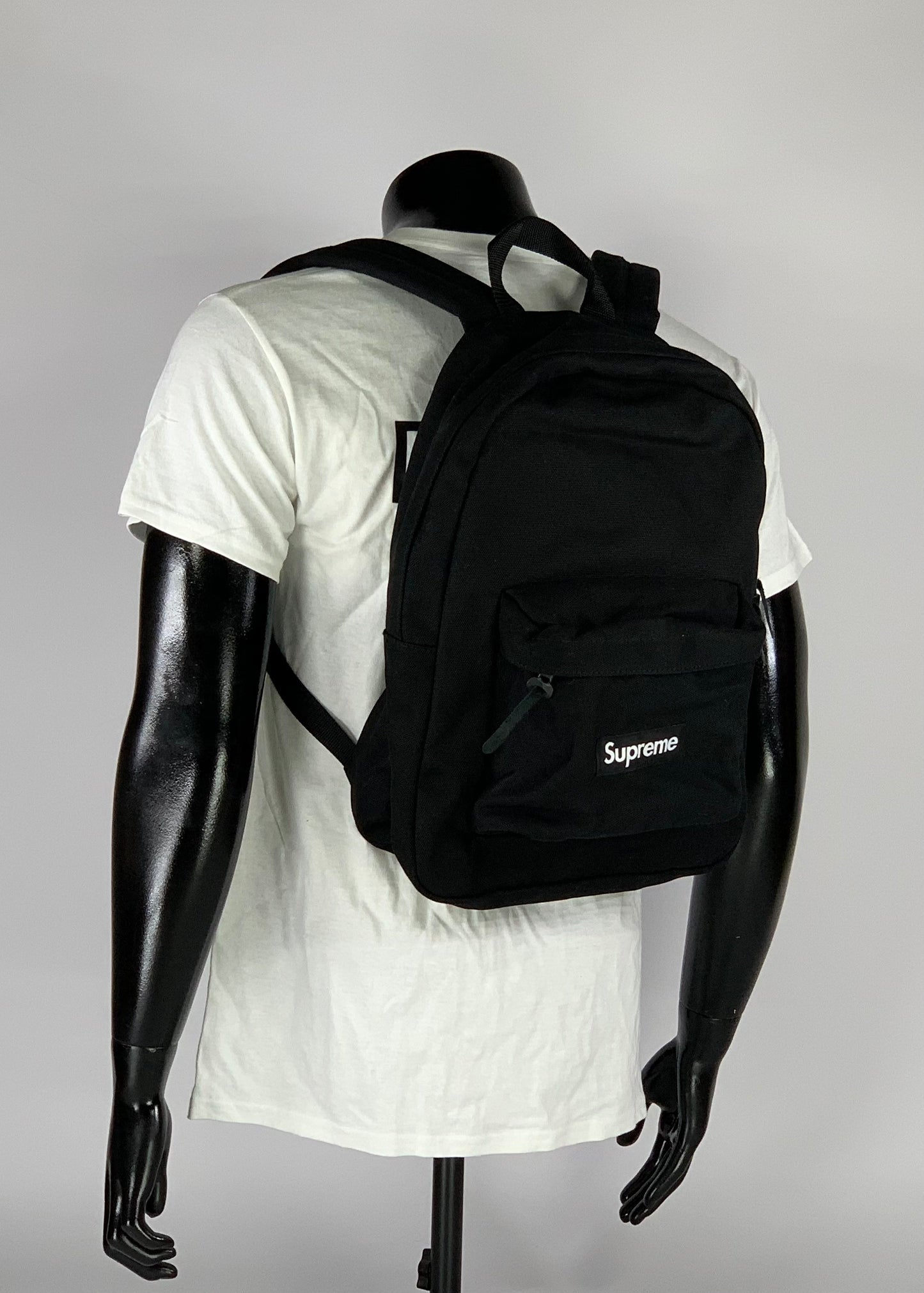 Supreme Canvas Backpack Black