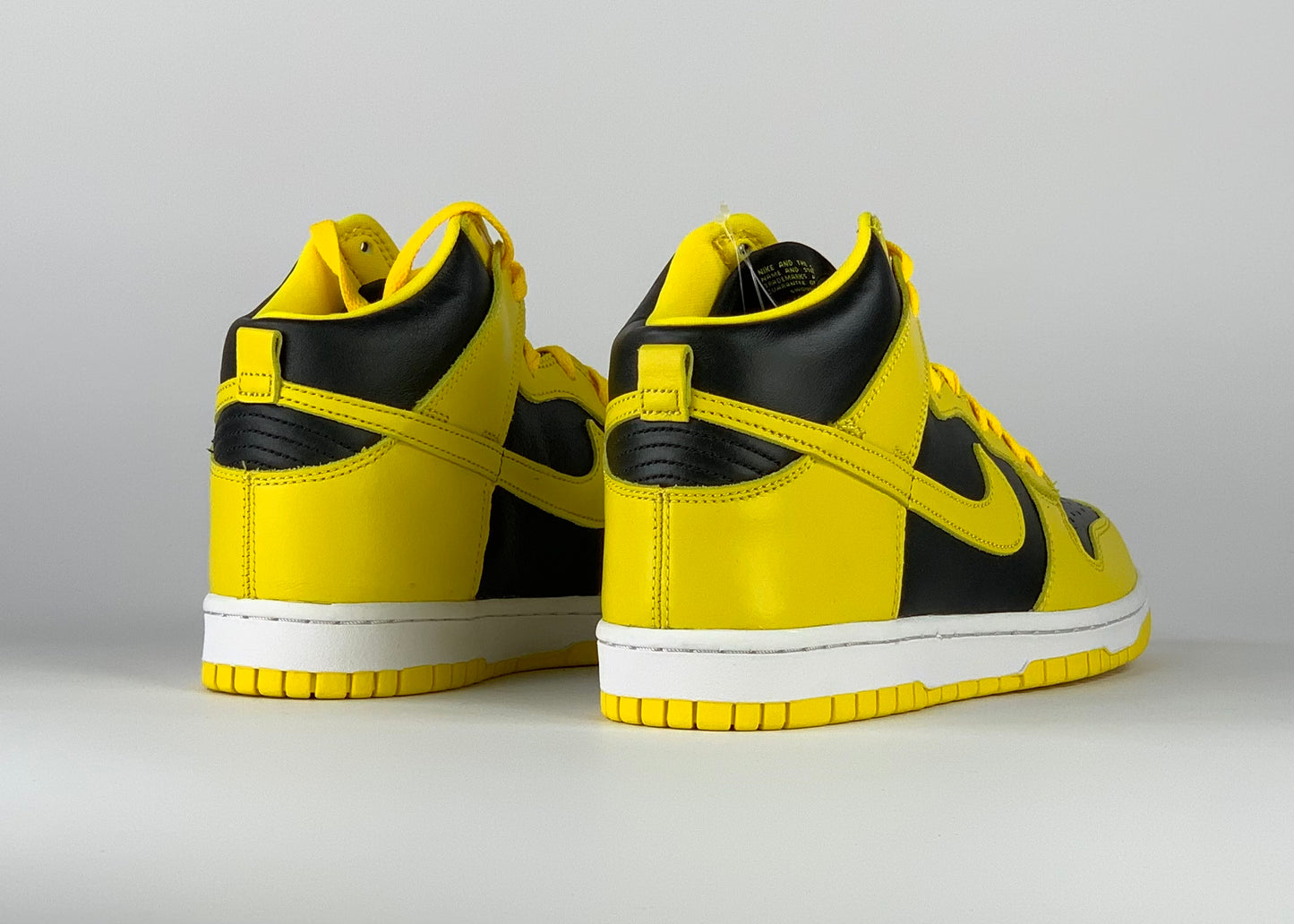 Nike Dunk High Black Varsity Maize