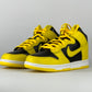 Nike Dunk High Black Varsity Maize