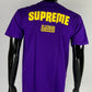 Supreme Still Talking Tee Purple