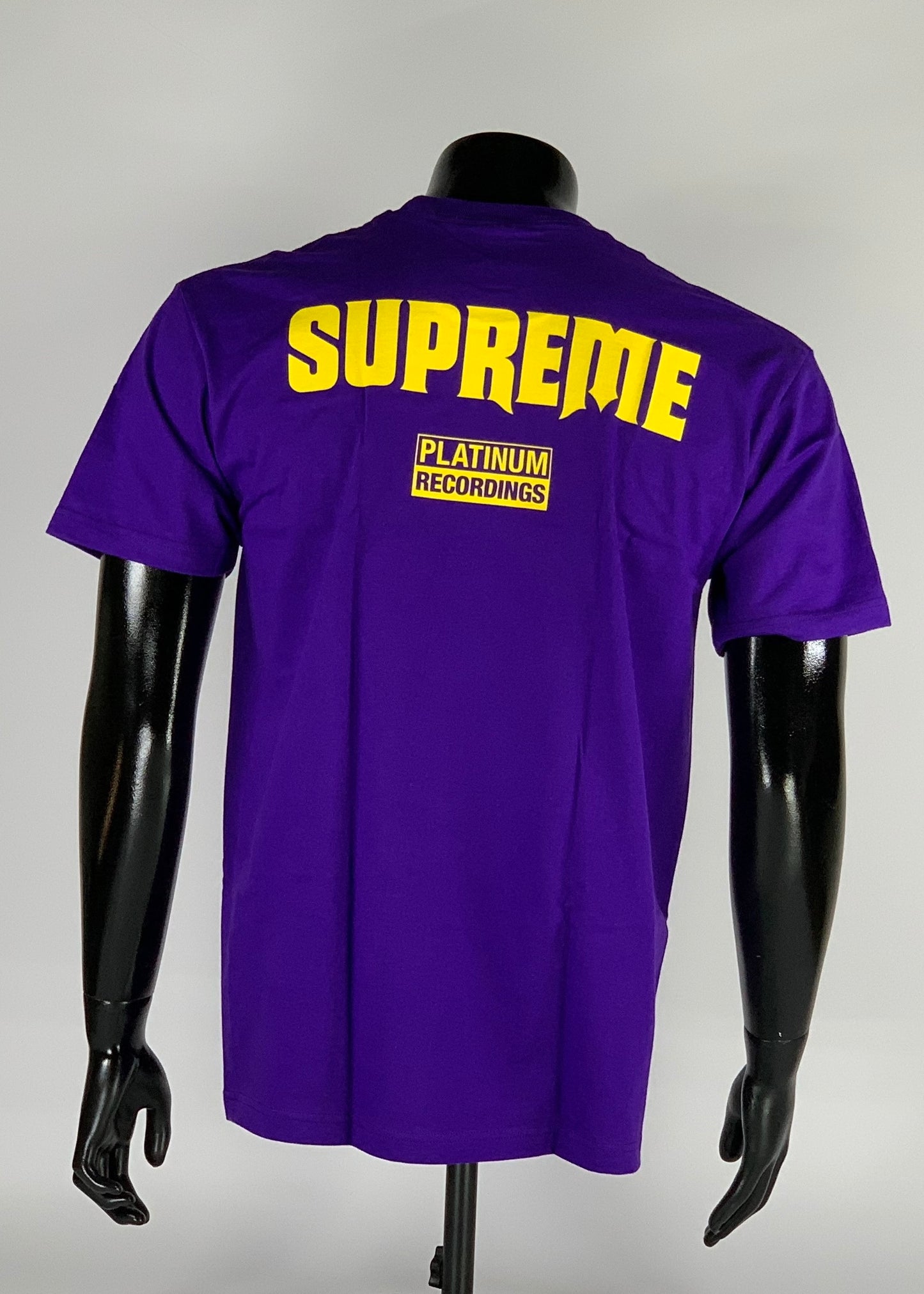 Supreme Still Talking Tee Purple