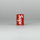 Supreme Logo Zippo Red