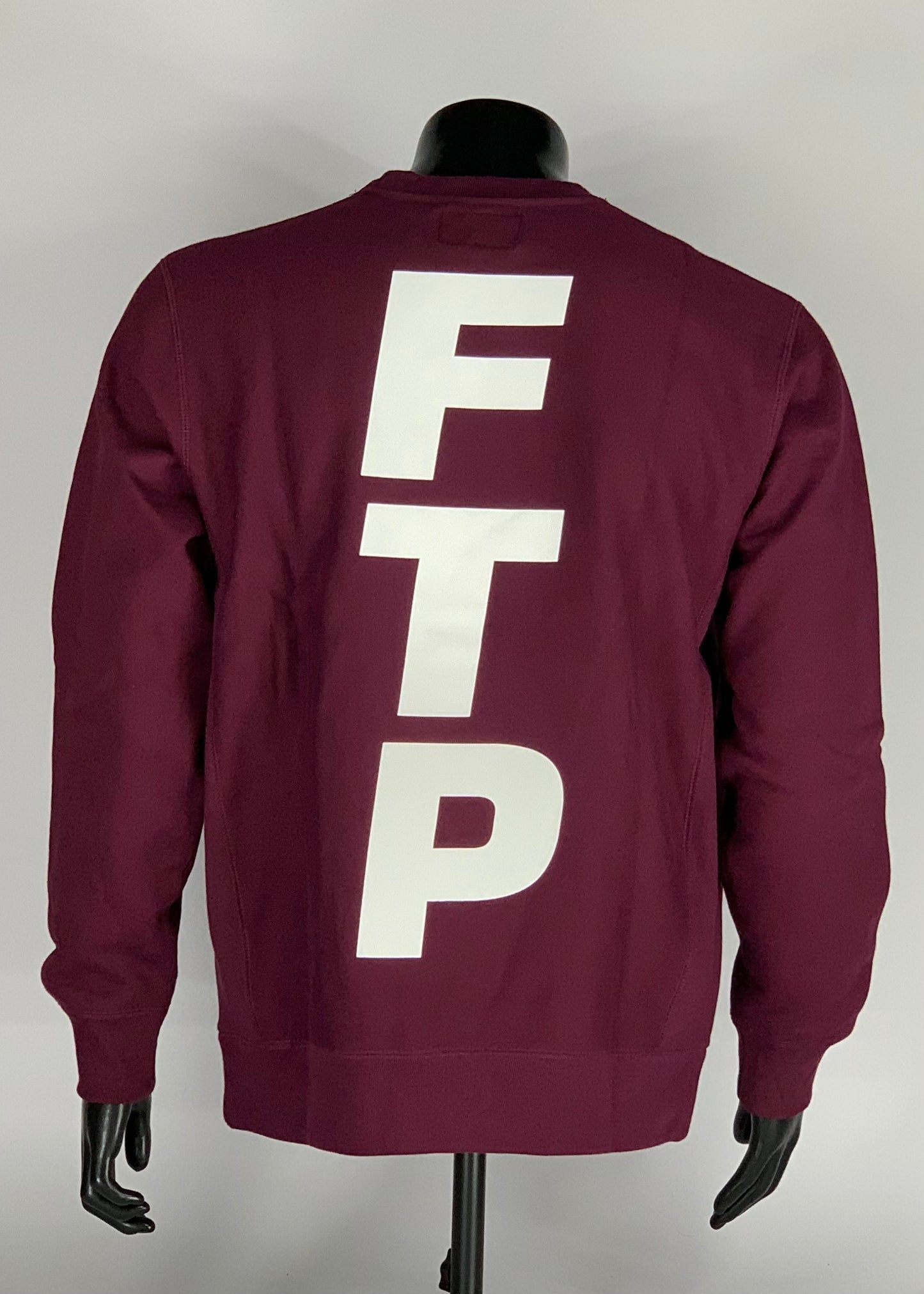 FTP Vertical Logo Crewneck Maroon