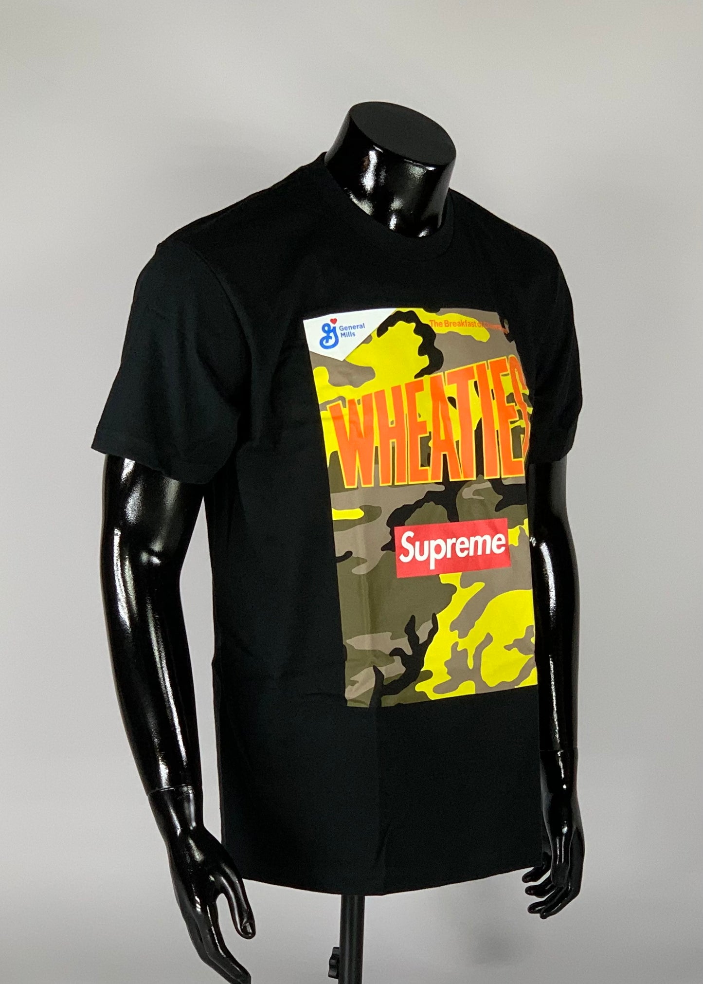 Supreme Wheaties Tee Black