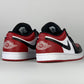 Jordan 1 Low Bred Toe