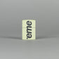 Supreme Glow In The Dark Zippo White