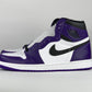 Jordan 1 Retro High Court Purple White