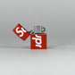 Supreme Logo Zippo Red