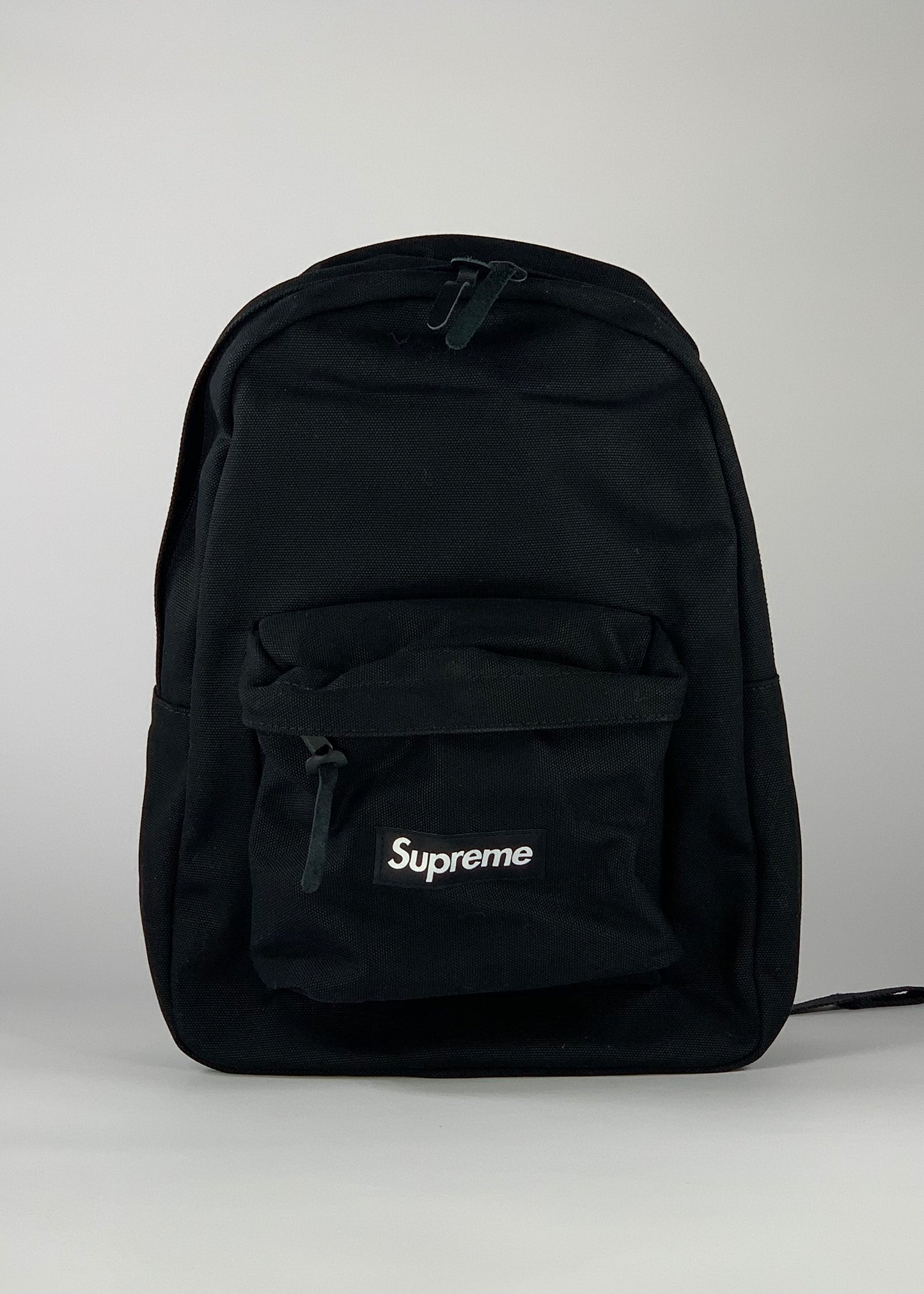 Supreme Canvas Backpack Black